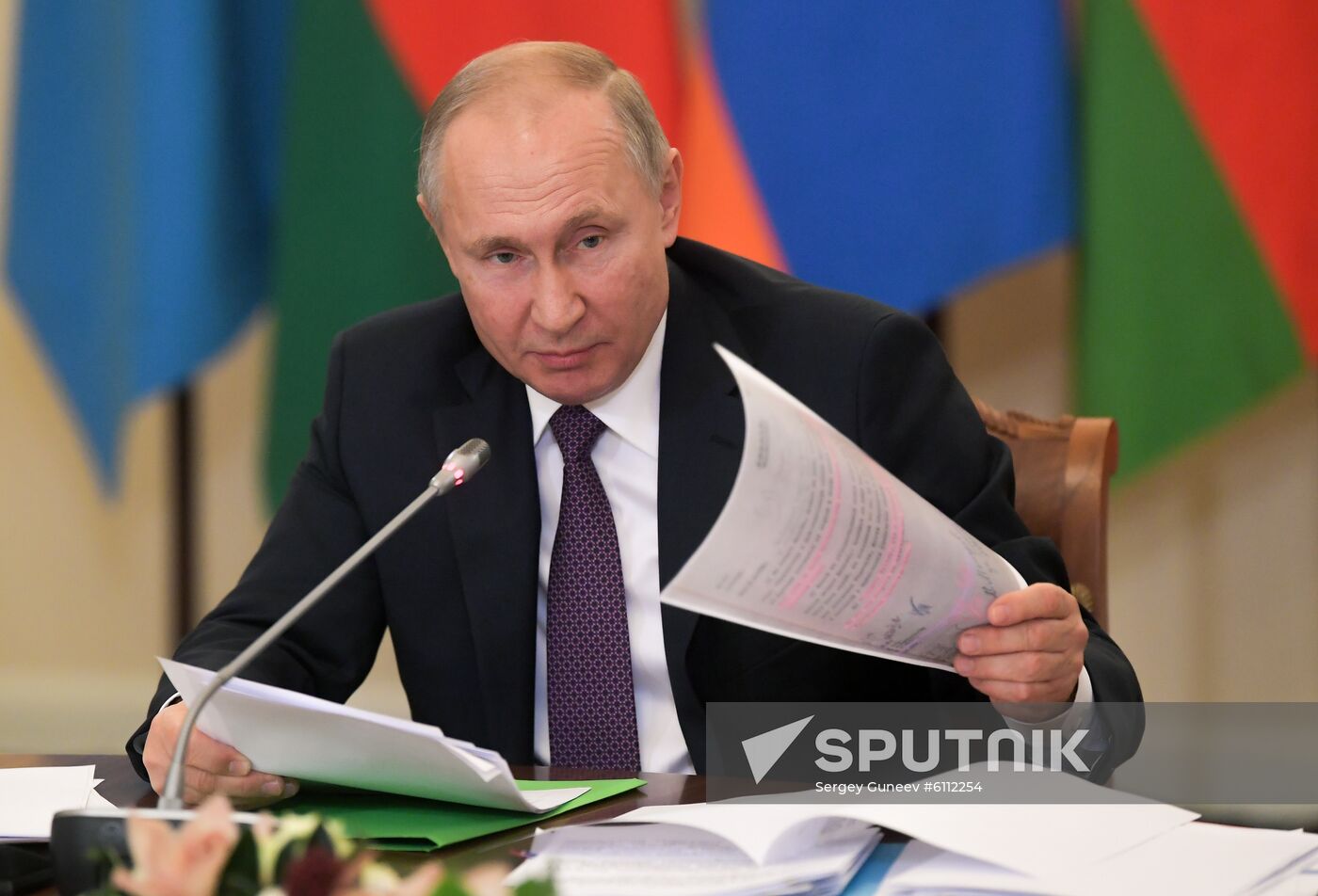 Russia CIS Heads
