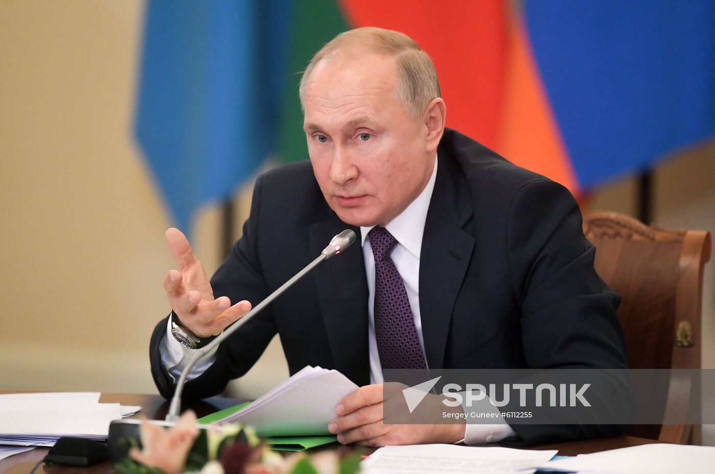 Russia CIS Heads