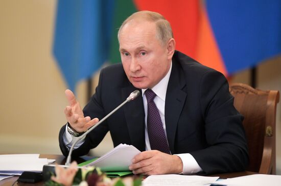 Russia CIS Heads