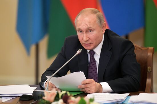 Russia CIS Heads