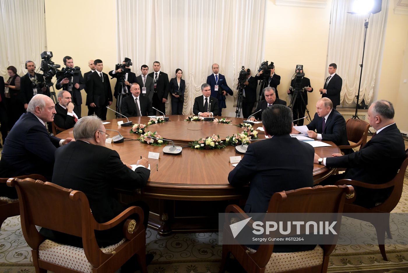 Russia CIS Heads