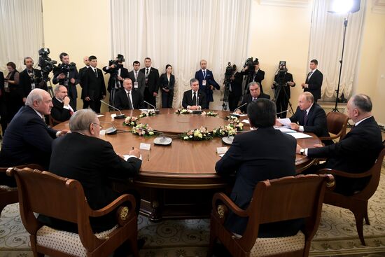 Russia CIS Heads