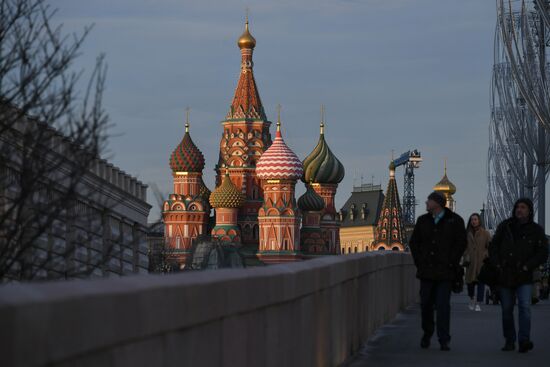 Russia Moscow Daily Life