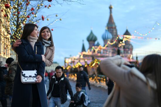 Russia Moscow Daily Life