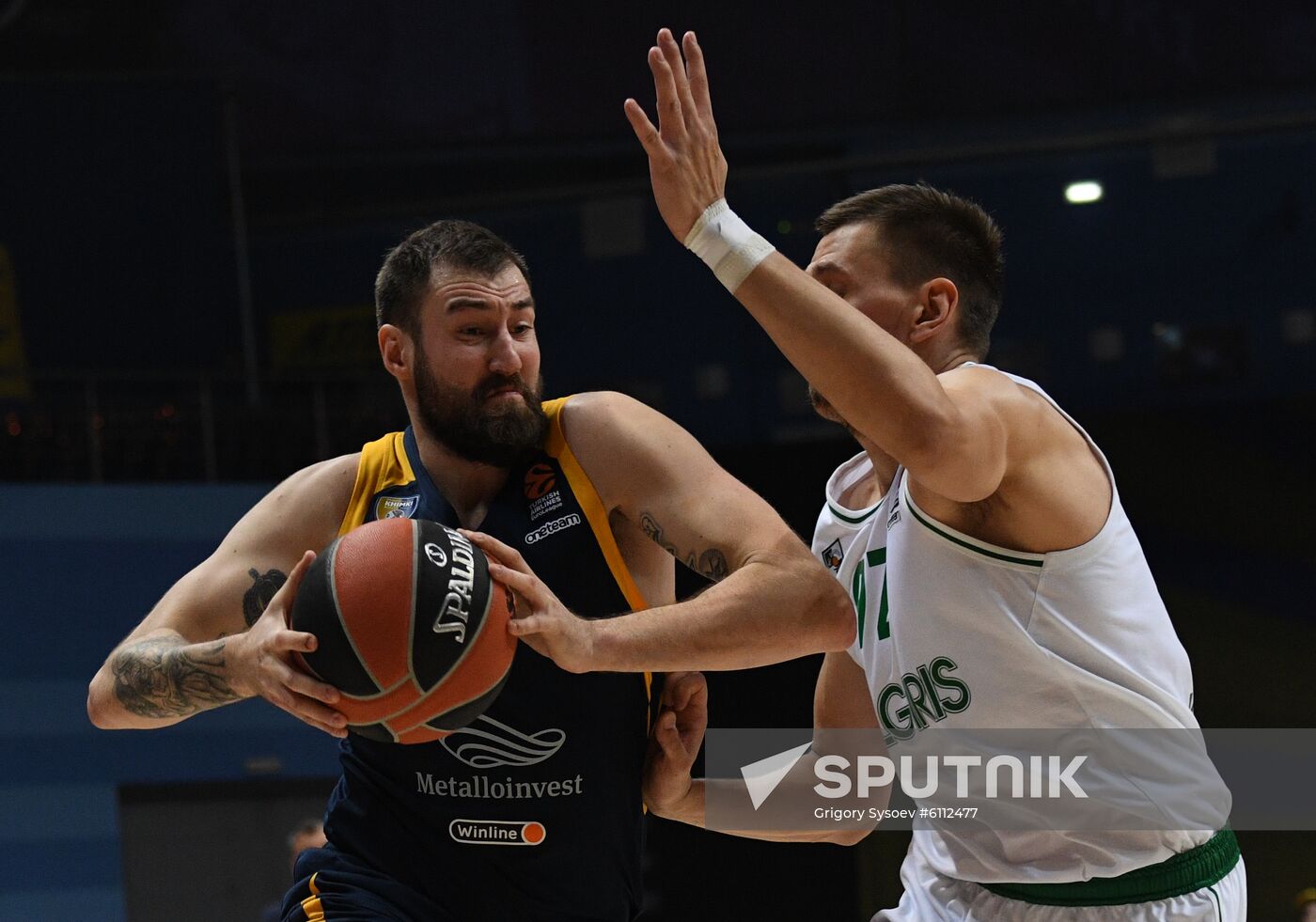 Russia Basketball Euroleague Khimki - Zalgiris