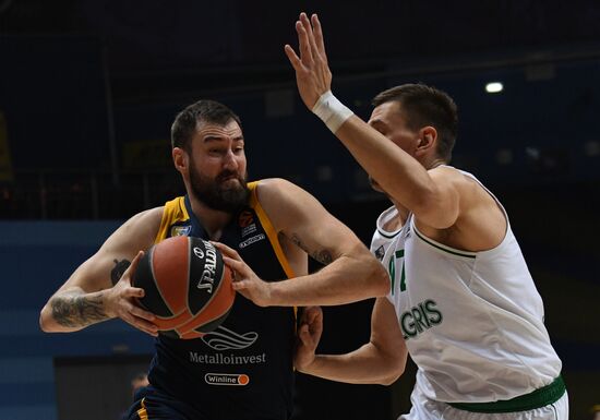 Russia Basketball Euroleague Khimki - Zalgiris