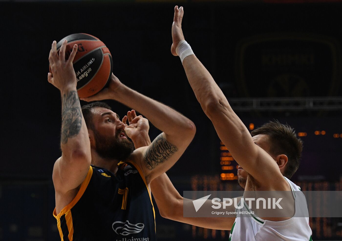 Russia Basketball Euroleague Khimki - Zalgiris