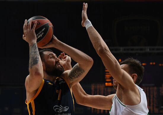 Russia Basketball Euroleague Khimki - Zalgiris