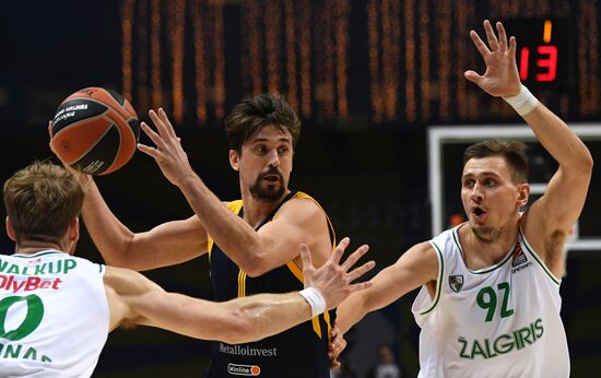 Russia Basketball Euroleague Khimki - Zalgiris