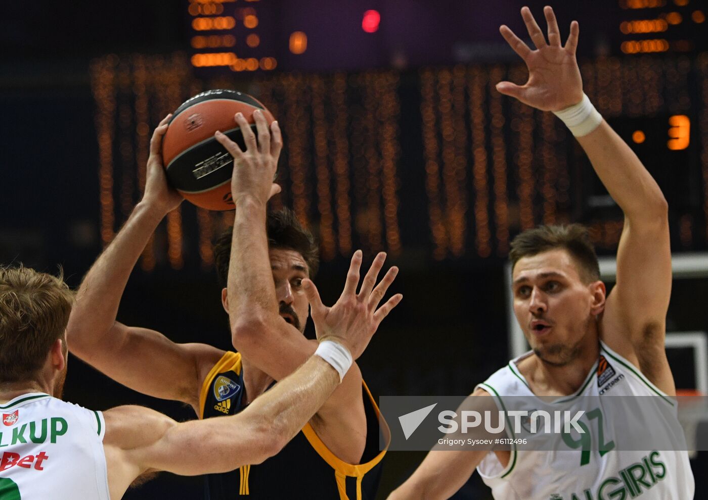 Russia Basketball Euroleague Khimki - Zalgiris