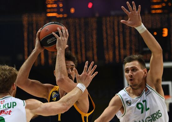 Russia Basketball Euroleague Khimki - Zalgiris