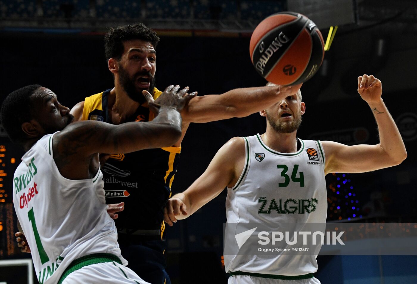 Russia Basketball Euroleague Khimki - Zalgiris