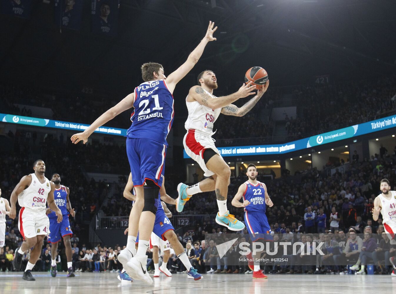 Turkey Basketball Euroleague Anadolu - CSKA