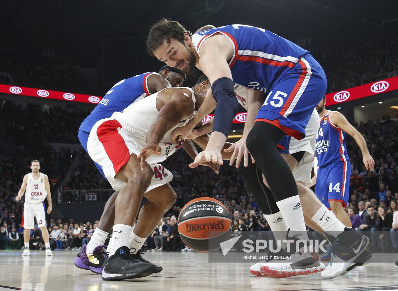 Turkey Basketball Euroleague Anadolu - CSKA