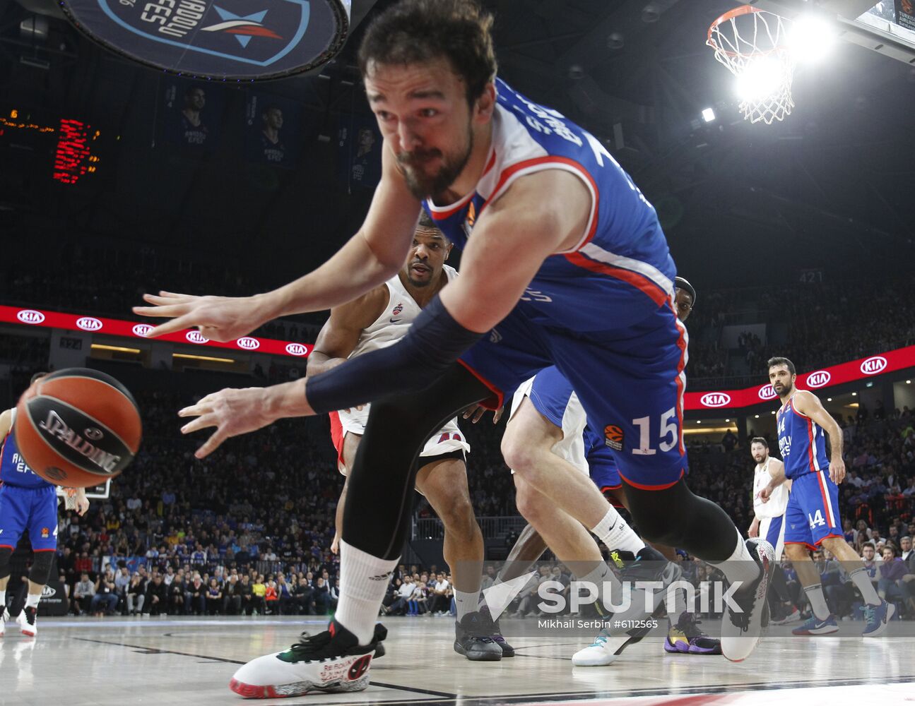 Turkey Basketball Euroleague Anadolu - CSKA