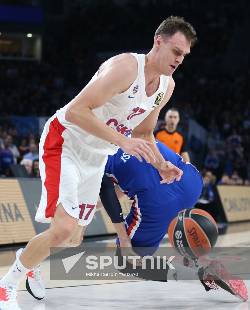 Turkey Basketball Euroleague Anadolu - CSKA