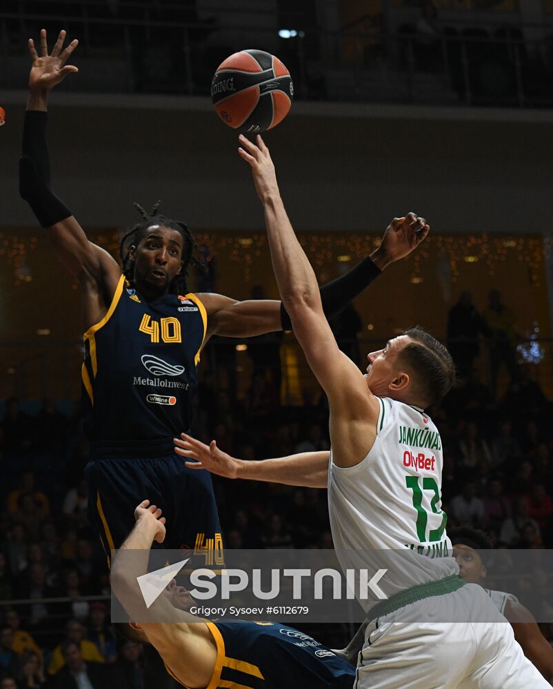 Russia Basketball Euroleague Khimki - Zalgiris