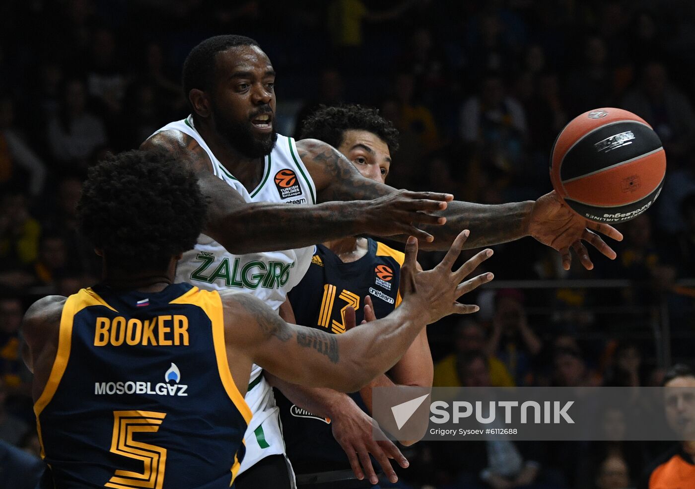 Russia Basketball Euroleague Khimki - Zalgiris