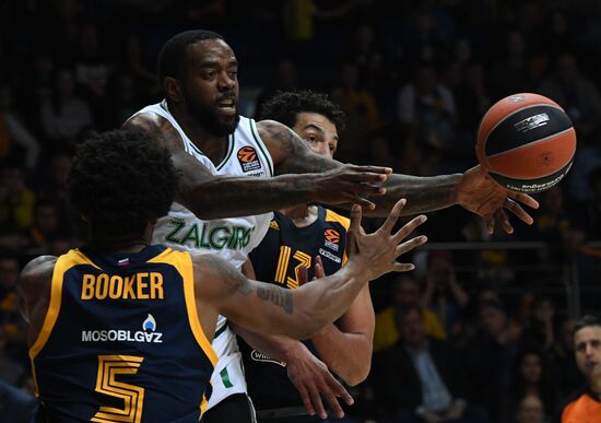 Russia Basketball Euroleague Khimki - Zalgiris