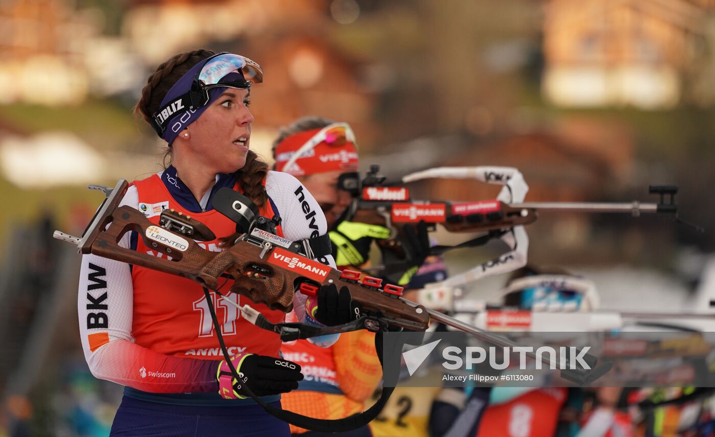 France Biathlon World Cup Women Pursuit