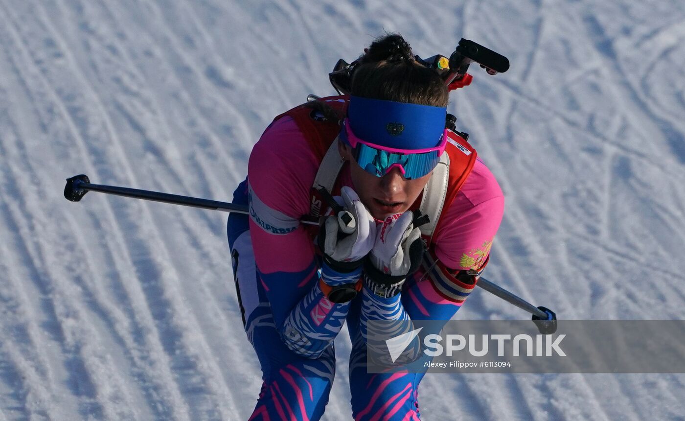 France Biathlon World Cup Women Pursuit