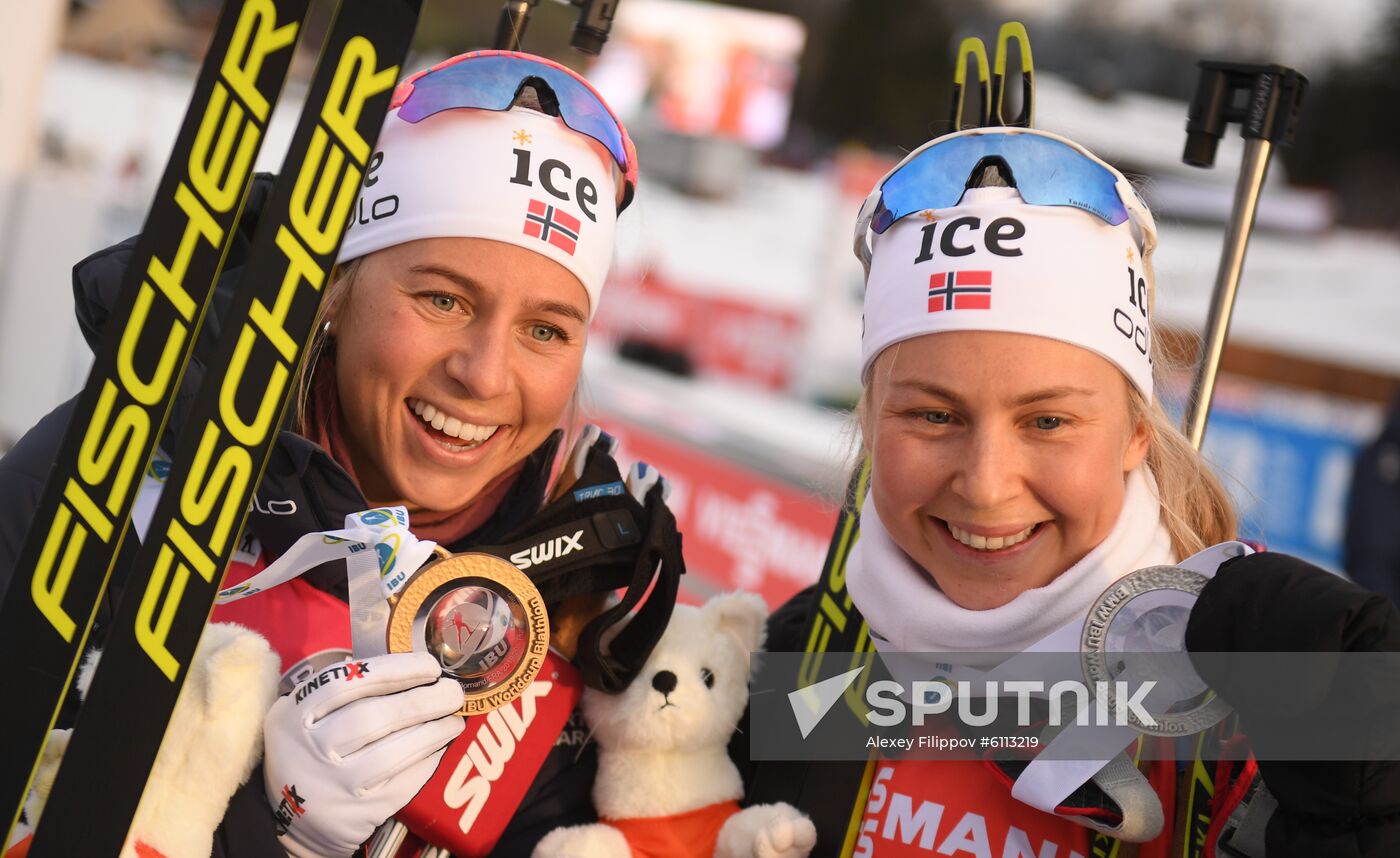 France Biathlon World Cup Women Pursuit