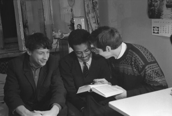 Foreign students in USSR