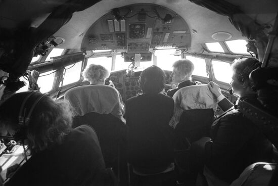 Soviet pilot Lyubov Ulanova