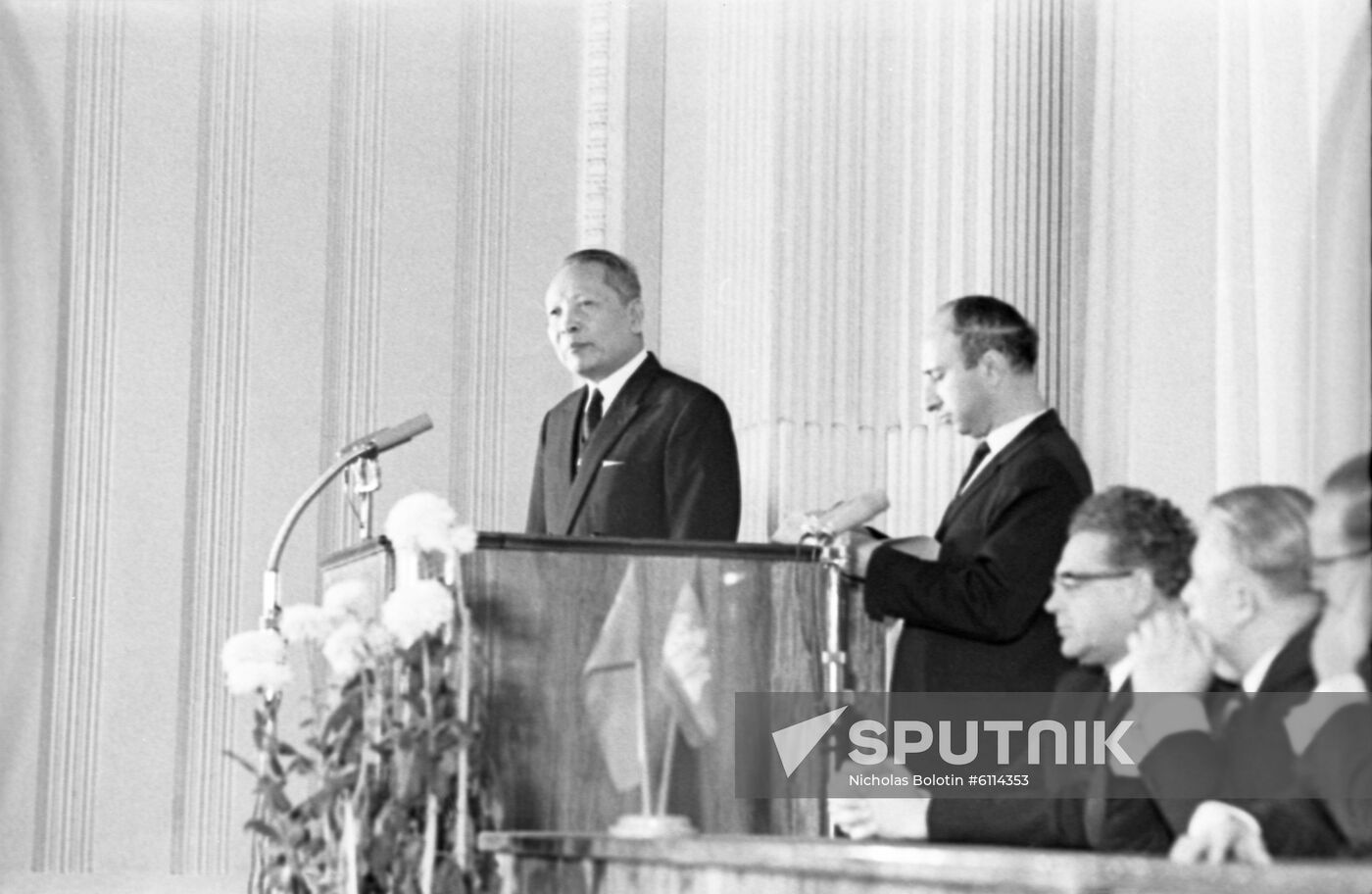 Cambodian delegation in USSR