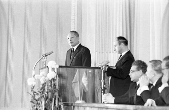 Cambodian delegation in USSR