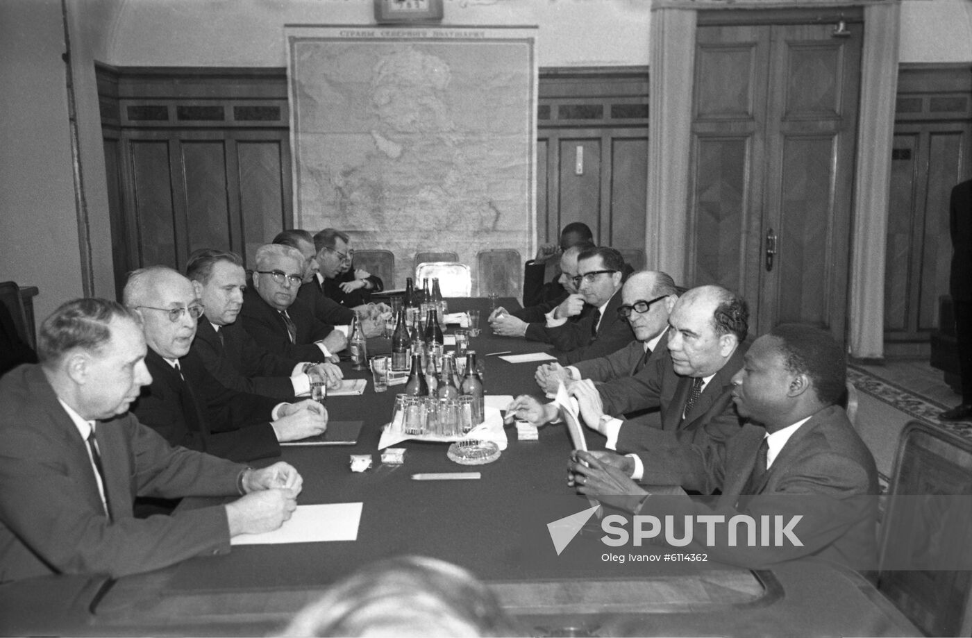 Foreign delegation in USSR