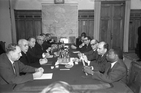 Foreign delegation in USSR