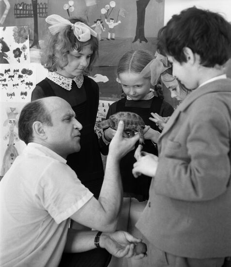 Set of movie Attention, Turtle