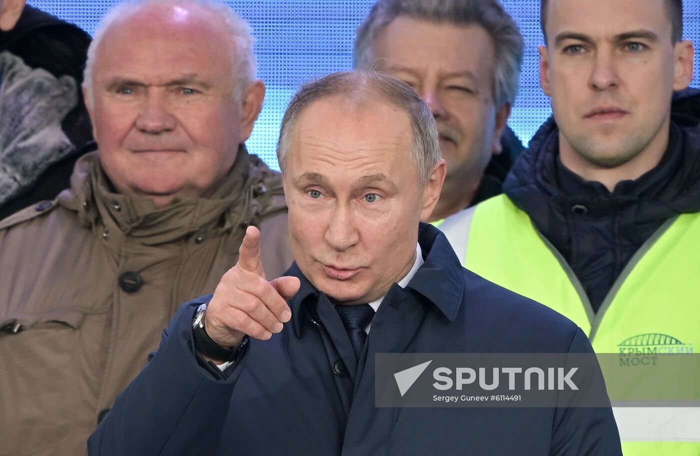 Russia Putin Crimea Railway Bridge 