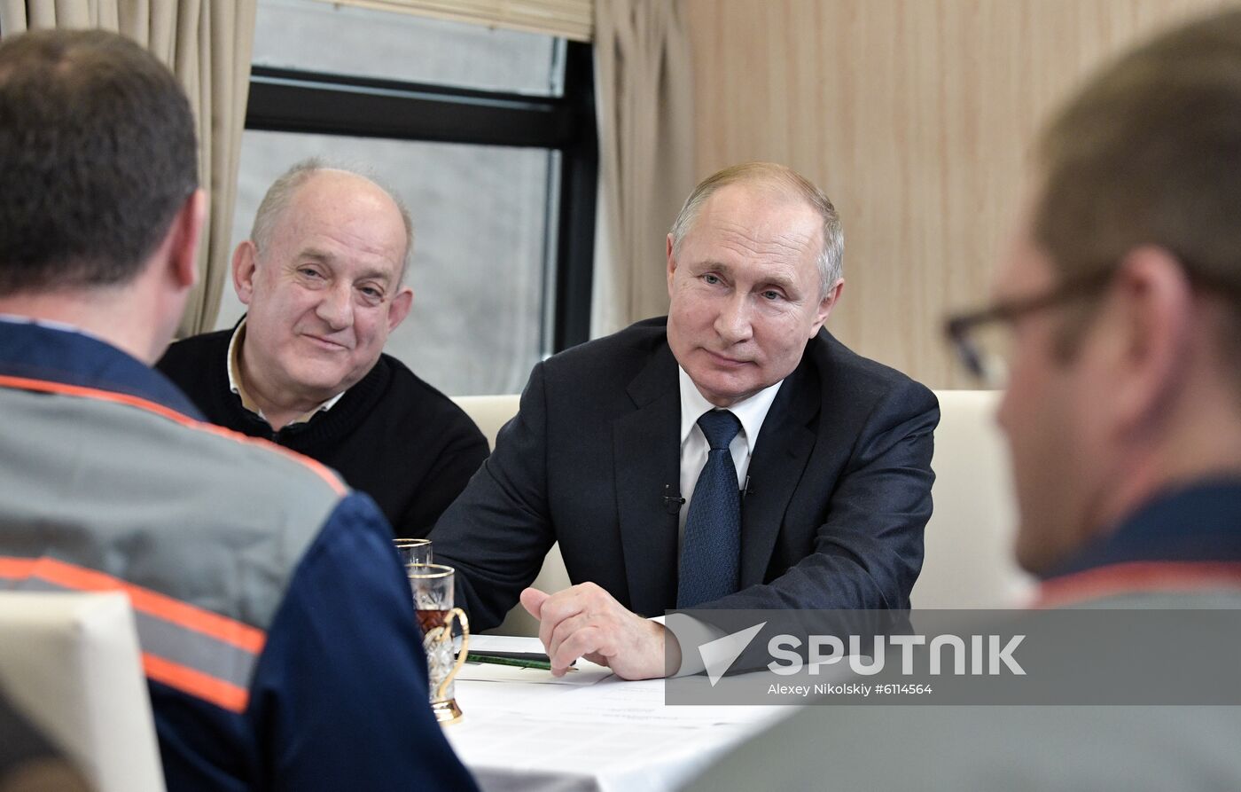 Russia Putin Crimea Railway Bridge