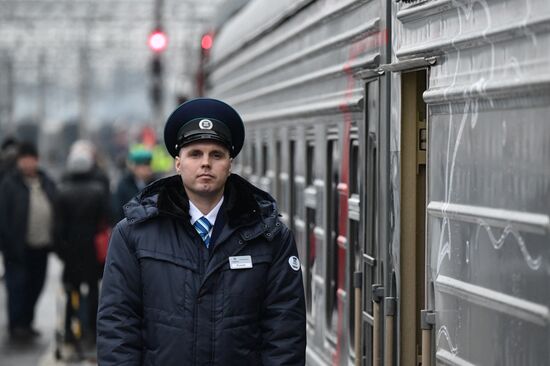 Russia Train To Crimea 