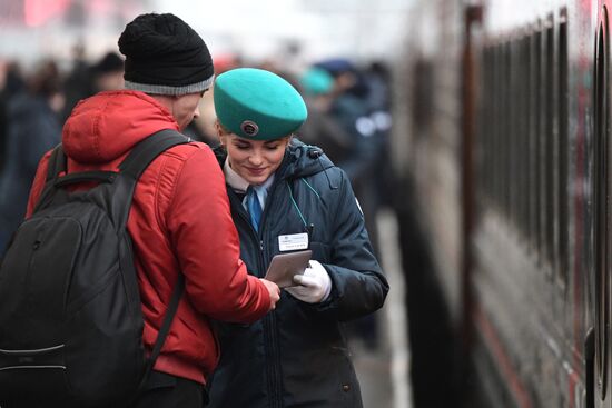 Russia Train To Crimea 