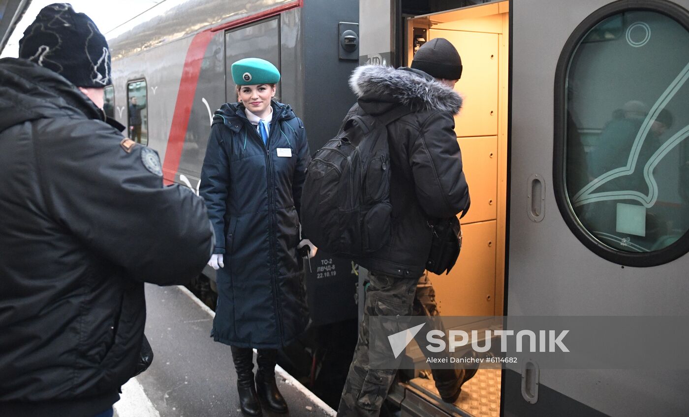 Russia Train To Crimea 