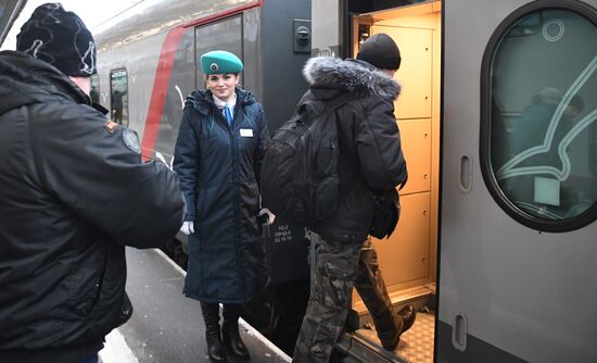 Russia Train To Crimea 