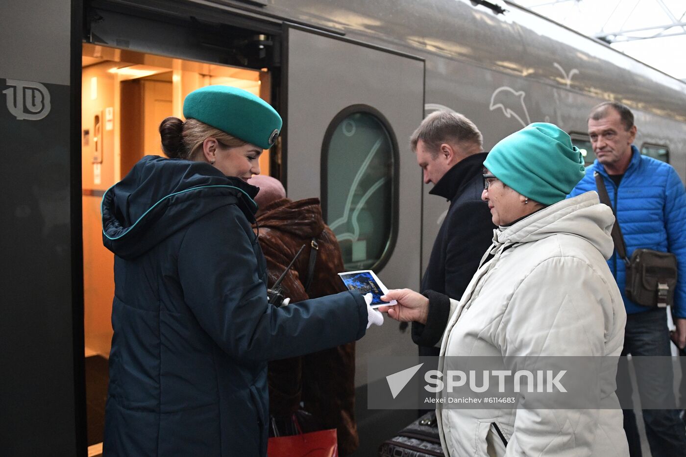 Russia Train To Crimea 