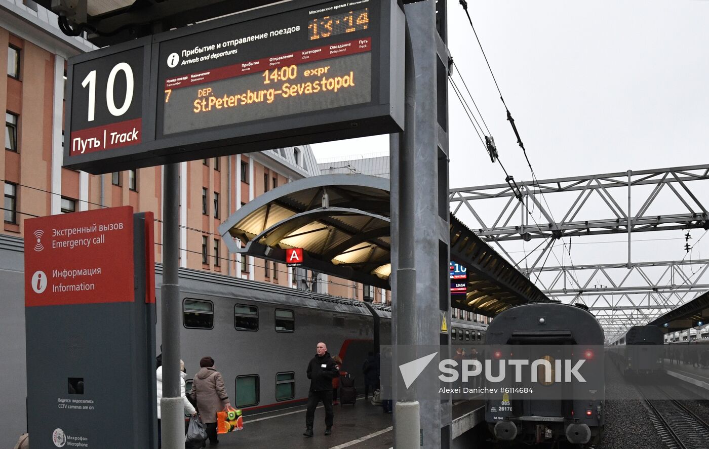 Russia Train To Crimea 