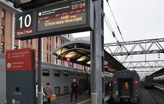 Russia Train To Crimea 