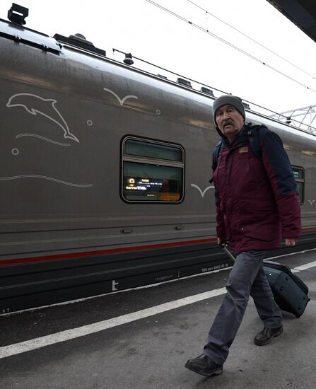 Russia Train To Crimea 