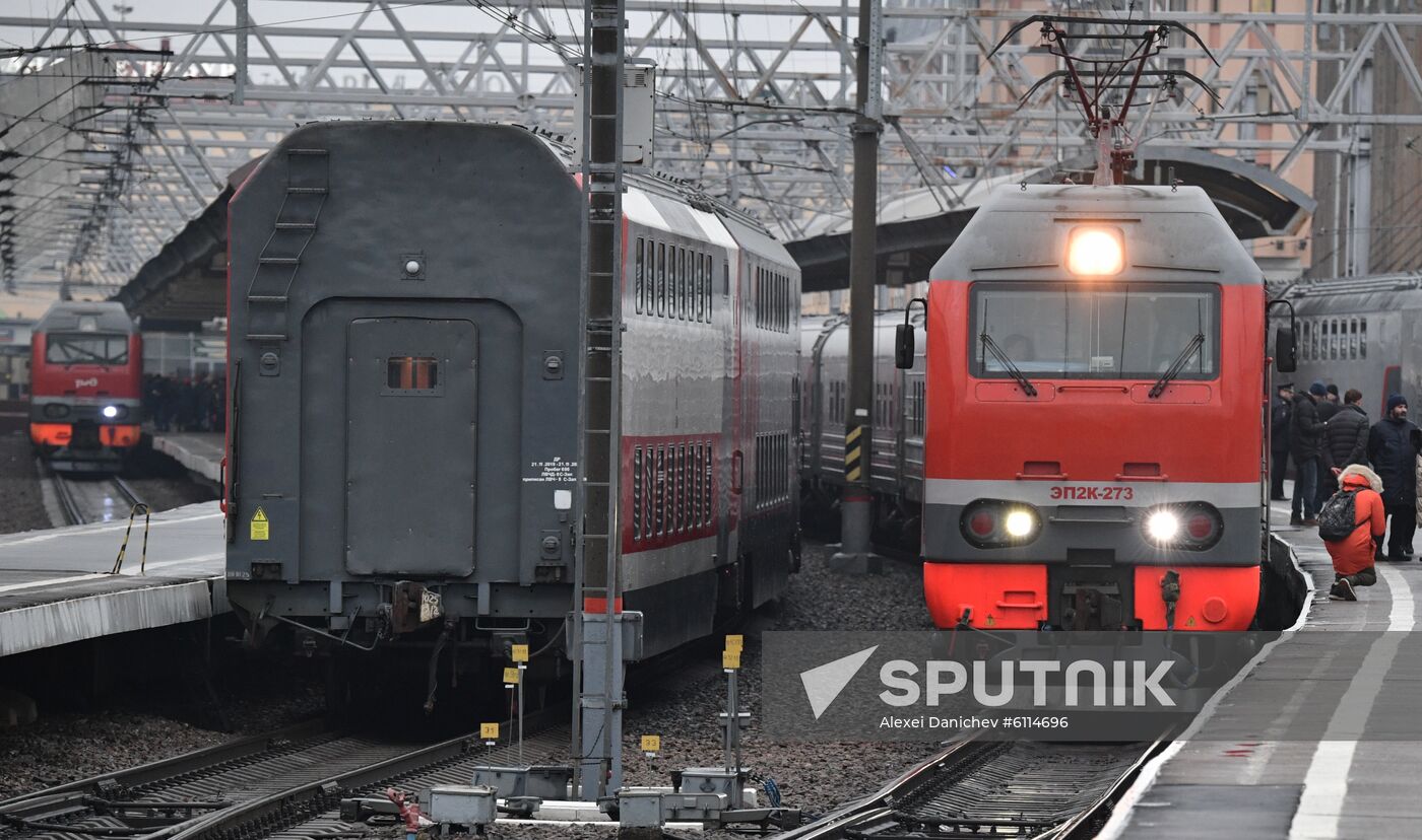 Russia Train To Crimea 