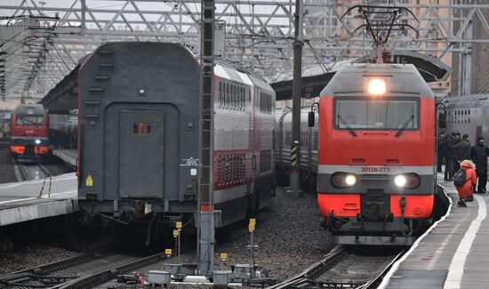 Russia Train To Crimea 