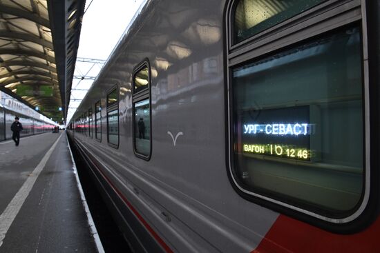 Russia Train To Crimea 