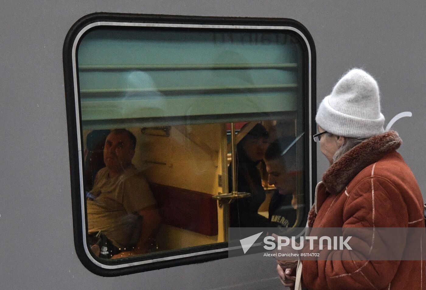 Russia Train To Crimea 