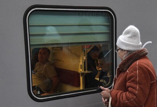 Russia Train To Crimea 