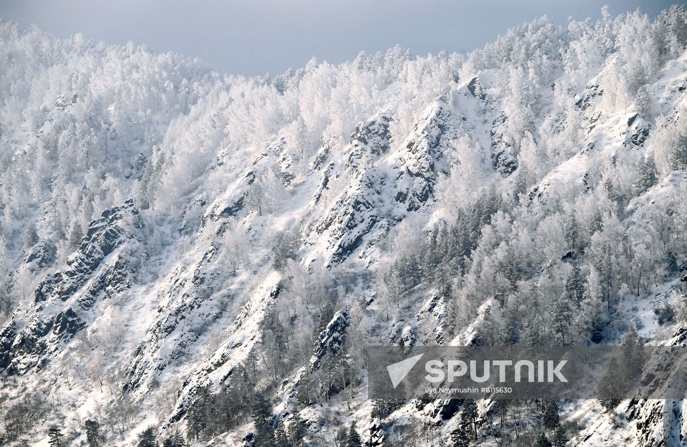 Winter in Krasnoyarsk Territory