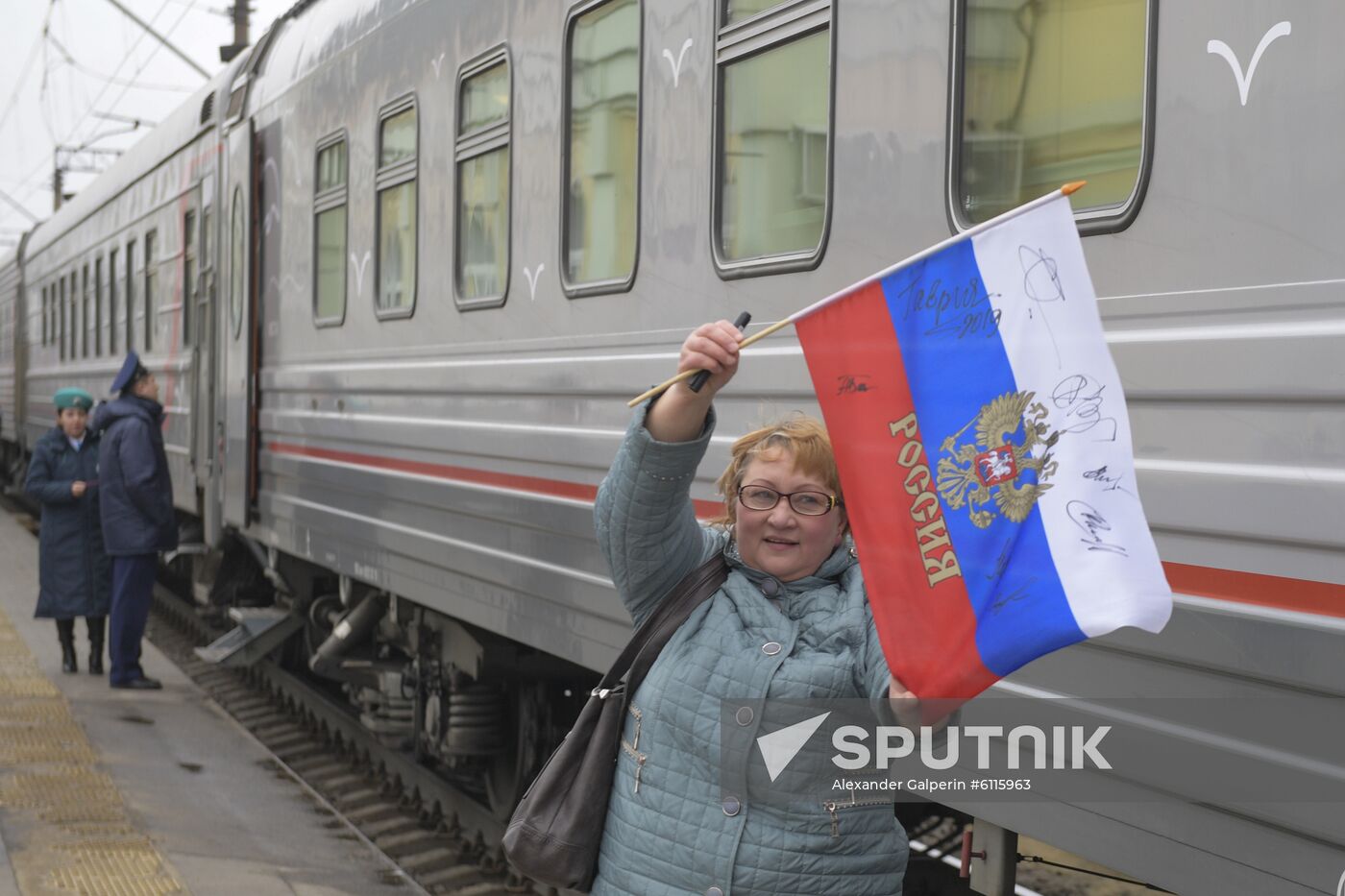 Russia Train To Crimea